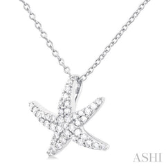 Starfish Petite Diamond Fashion Pendant