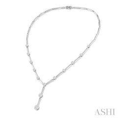 Paper Clip Lovebright Diamond Fashion Necklace