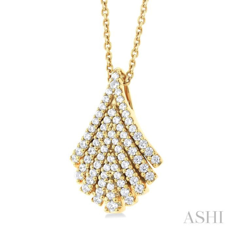 Chevron Diamond Fashion Pendant