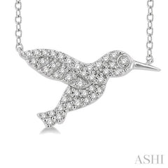 Hummingbird Petite Diamond Fashion Pendant