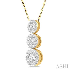 Past Present & Future Lovebright Essential Diamond Pendant